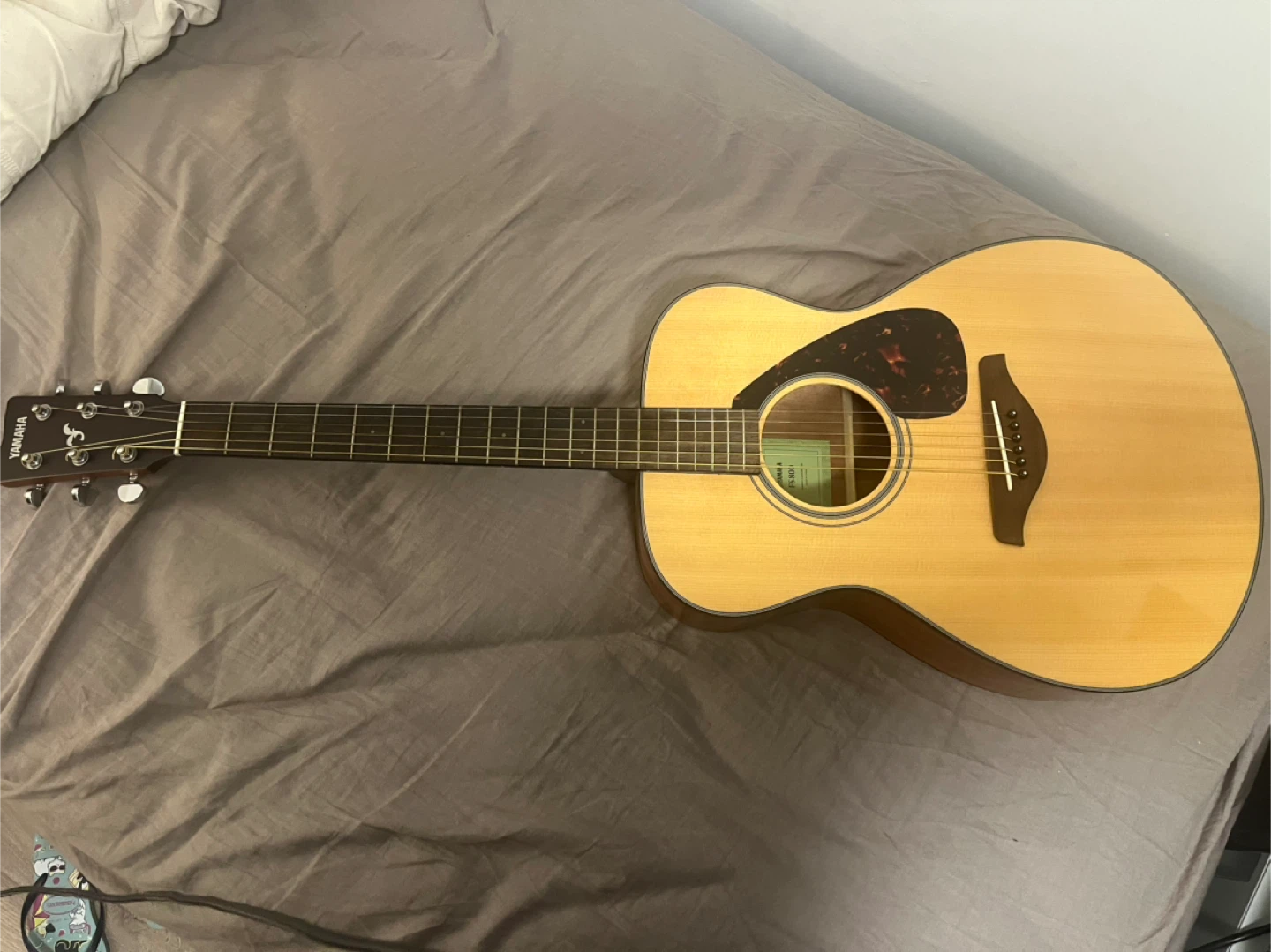 Yamaha FS800 Acoustic Guitar + Hard Case - photo 2