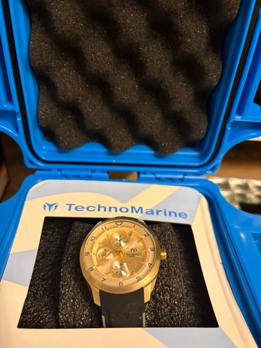 TechnoMarine Ocean Quantum 36 mm Chronograph Watch
