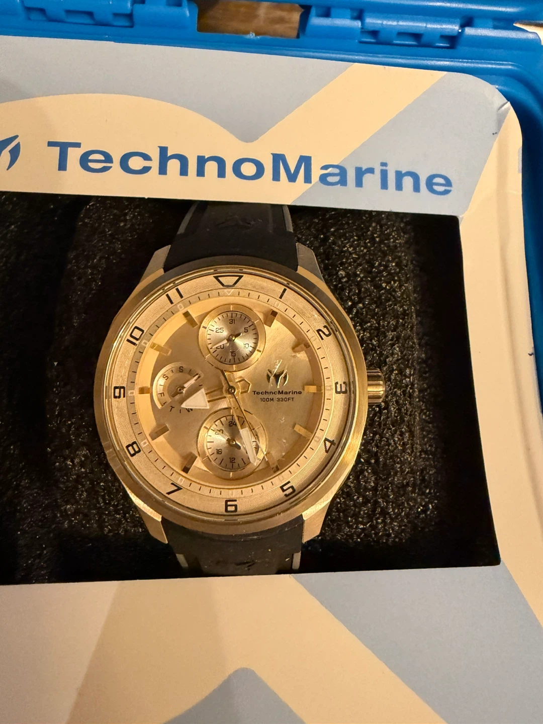 TechnoMarine Ocean Quantum 36 mm Chronograph Watch - photo 3