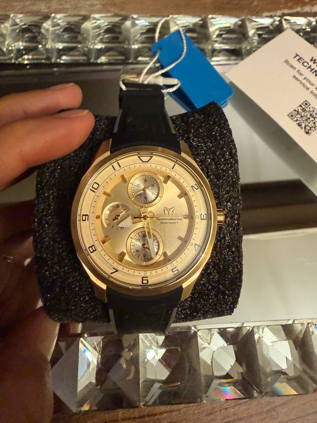 TechnoMarine Ocean Quantum 36 mm Chronograph Watch - photo 4