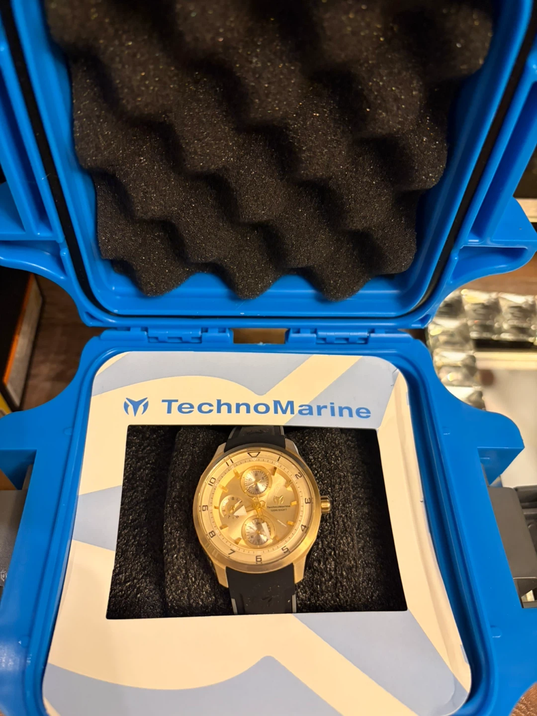 TechnoMarine Ocean Quantum 36 mm Chronograph Watch - photo 2