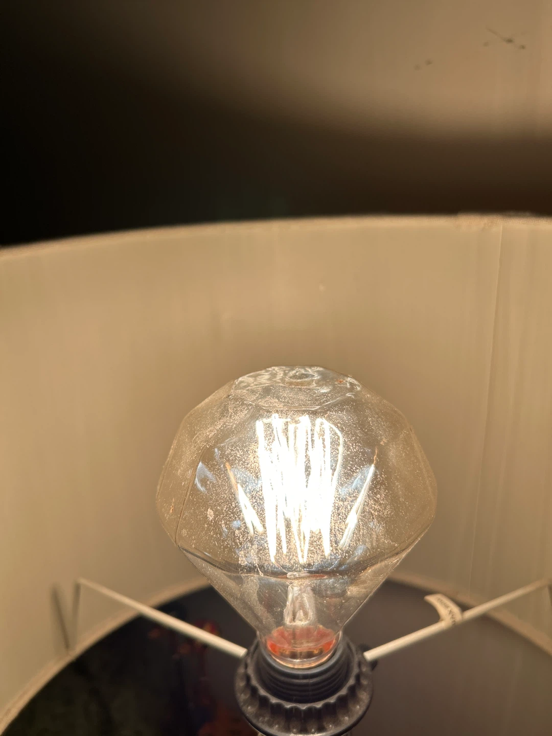 MUST GO! Glass Bottle Table Lamp with Jute Netting - photo 4
