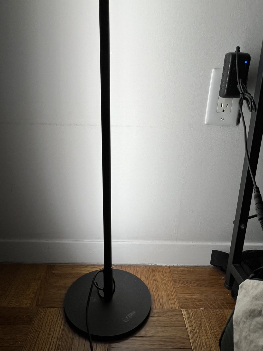 Modern LED Floor Lamp with Remote - Black - photo 4