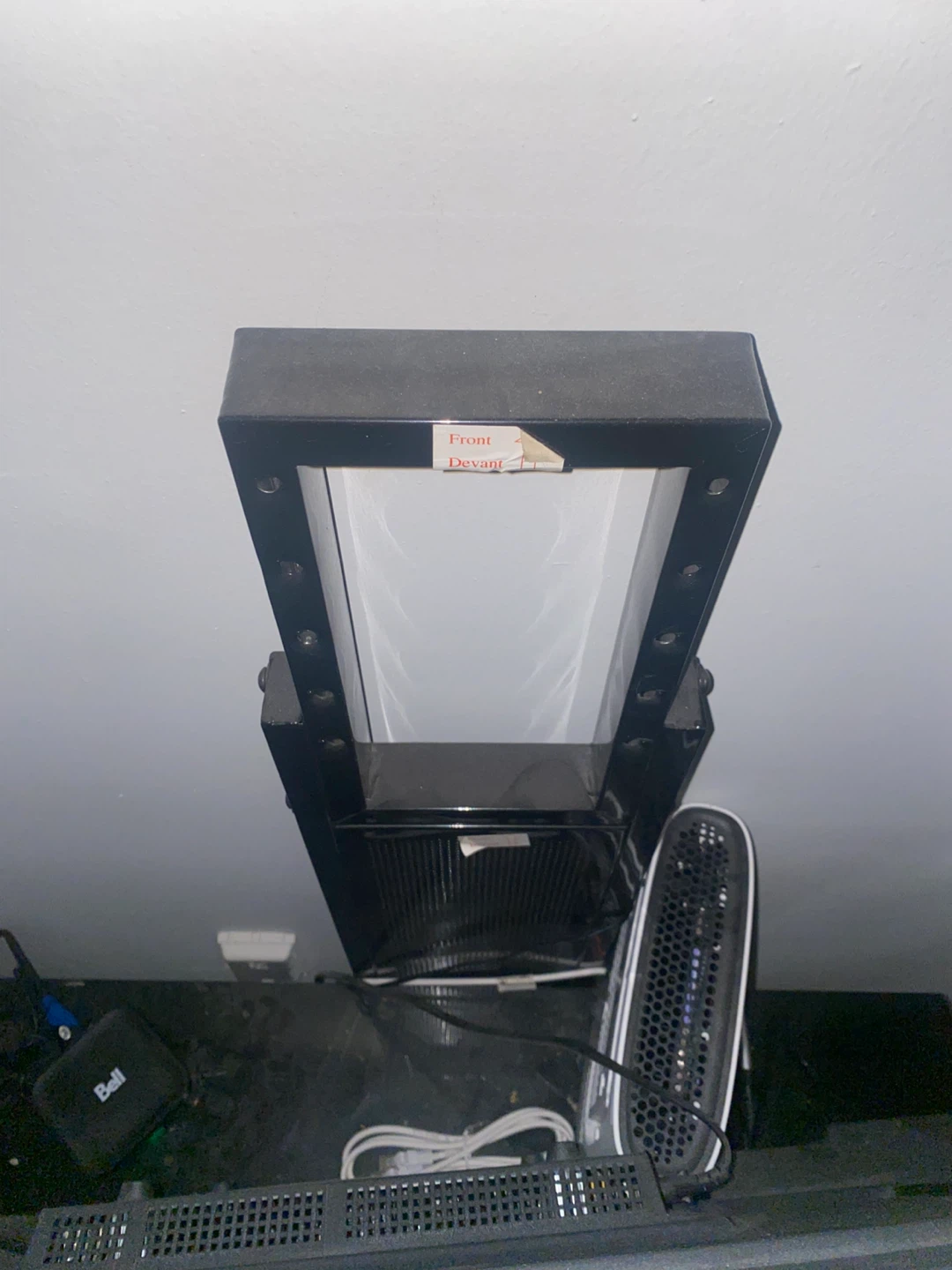 Glass TV Stand - photo 2