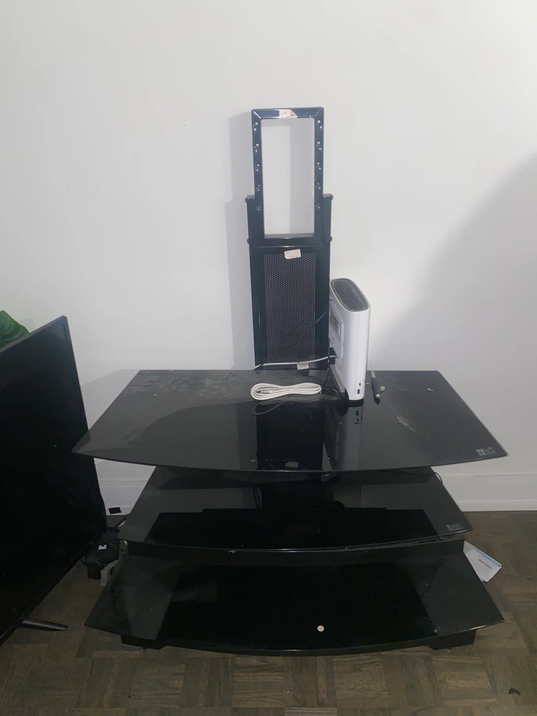 Glass TV Stand - photo 3
