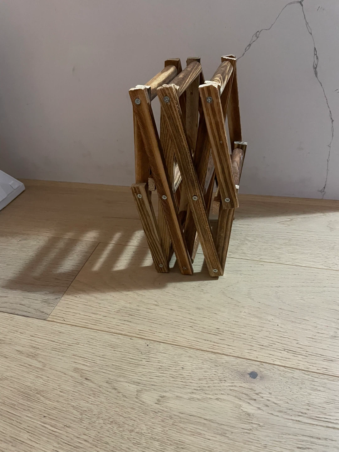 Wooden Folding Wine Rack - photo 2