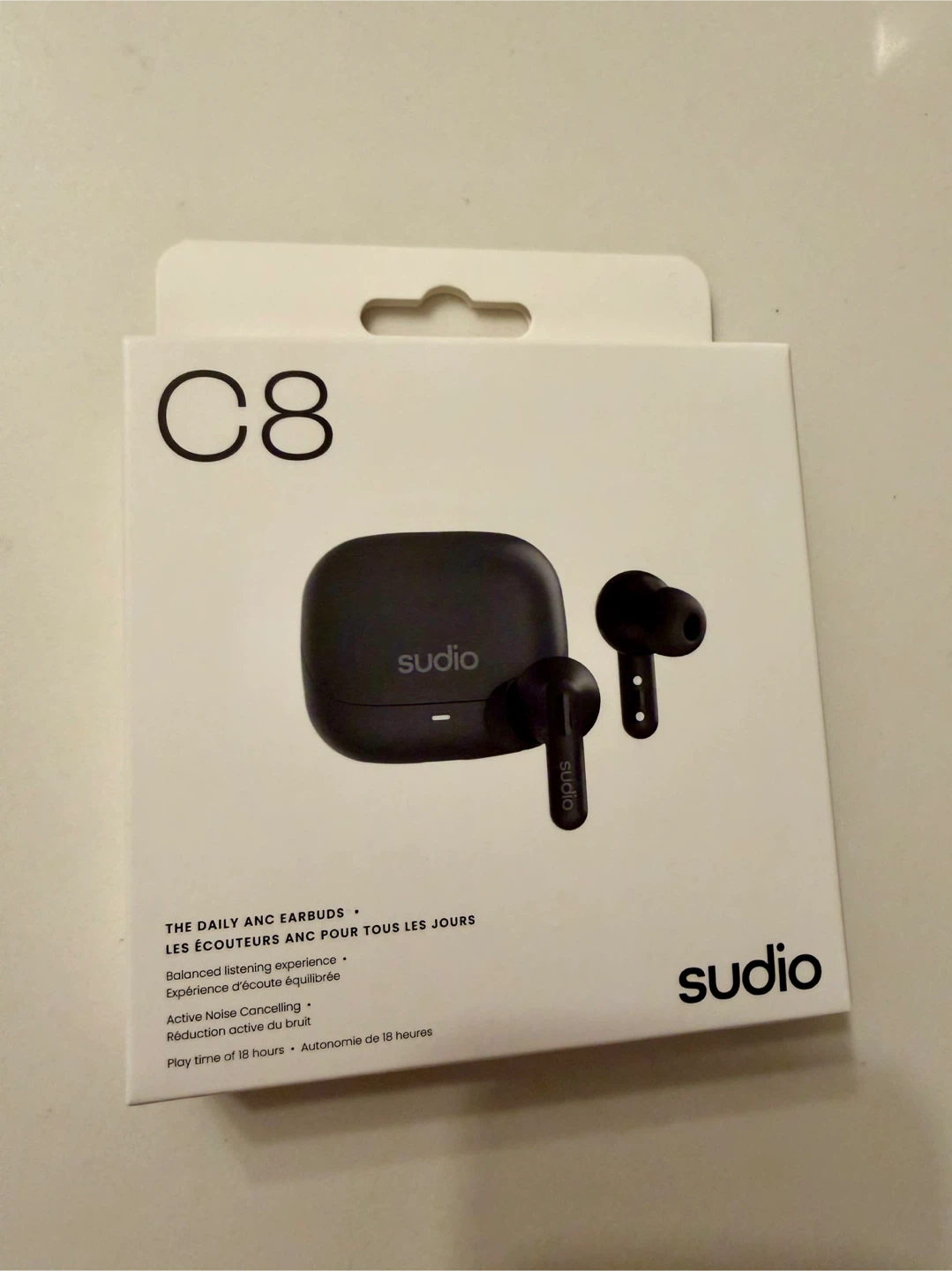 Sudio C8 Noise Cancelling Earbuds
