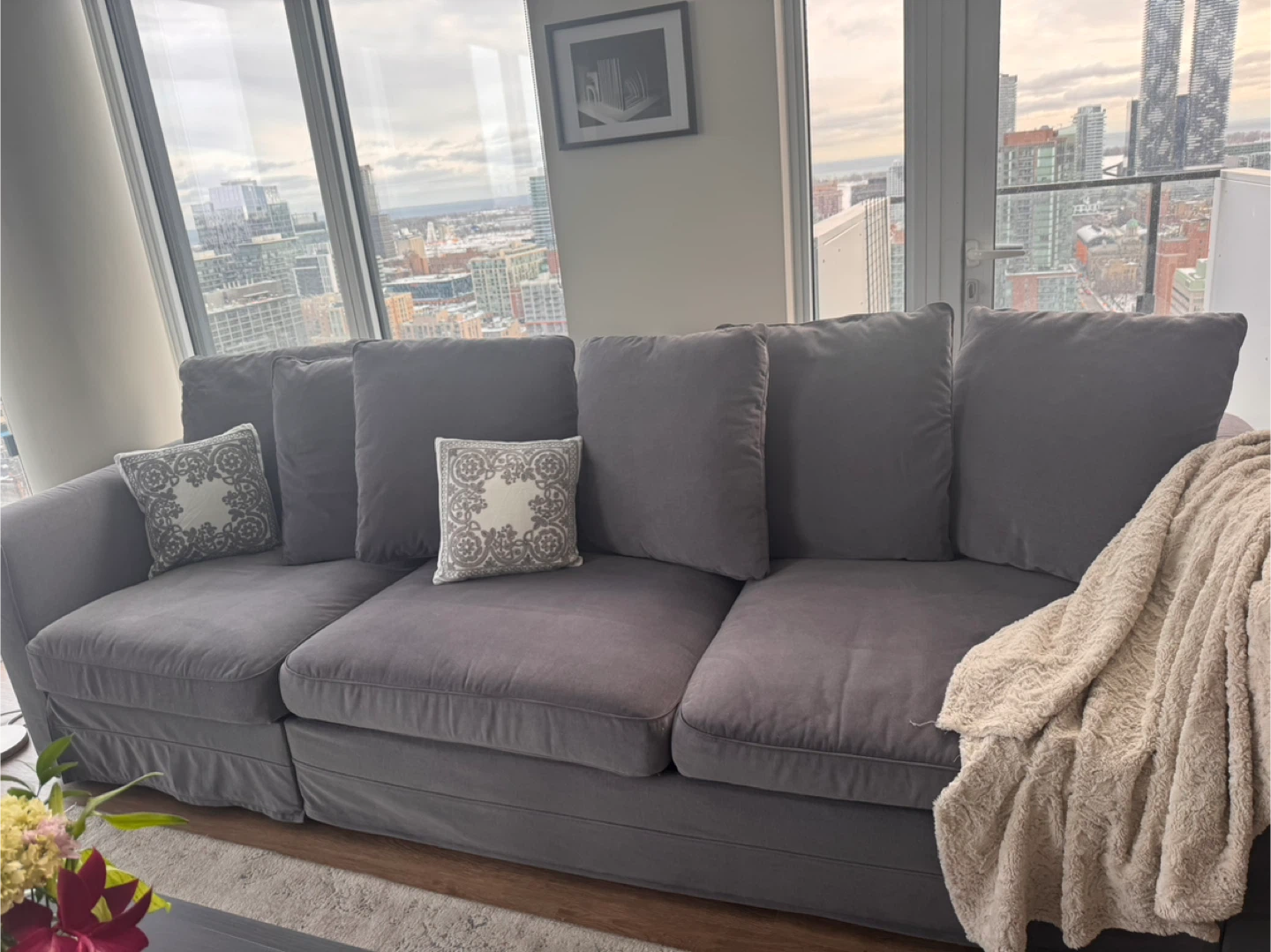 Grey Sofa Bed