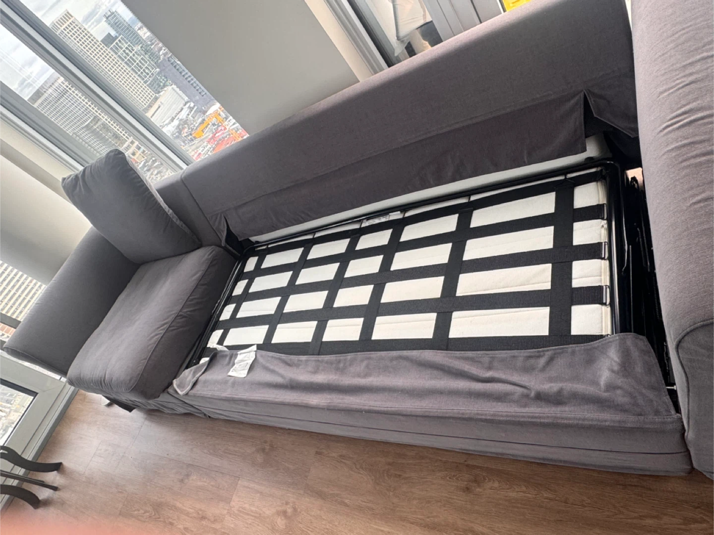 Grey Sofa Bed - photo 4