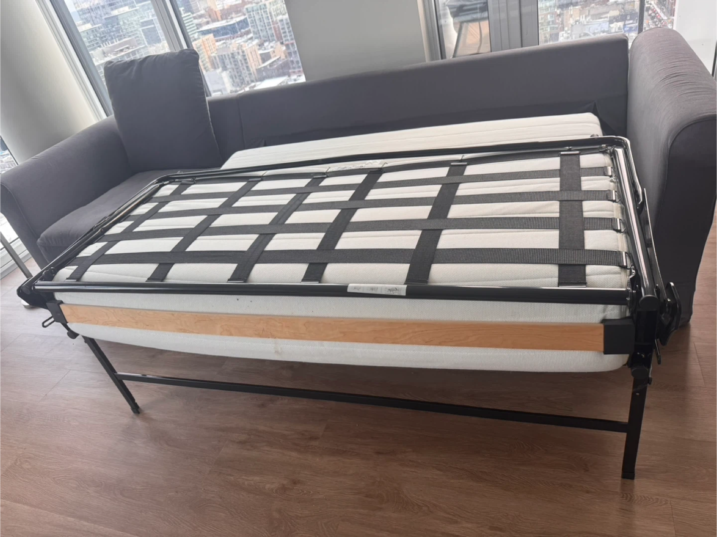Grey Sofa Bed - photo 3