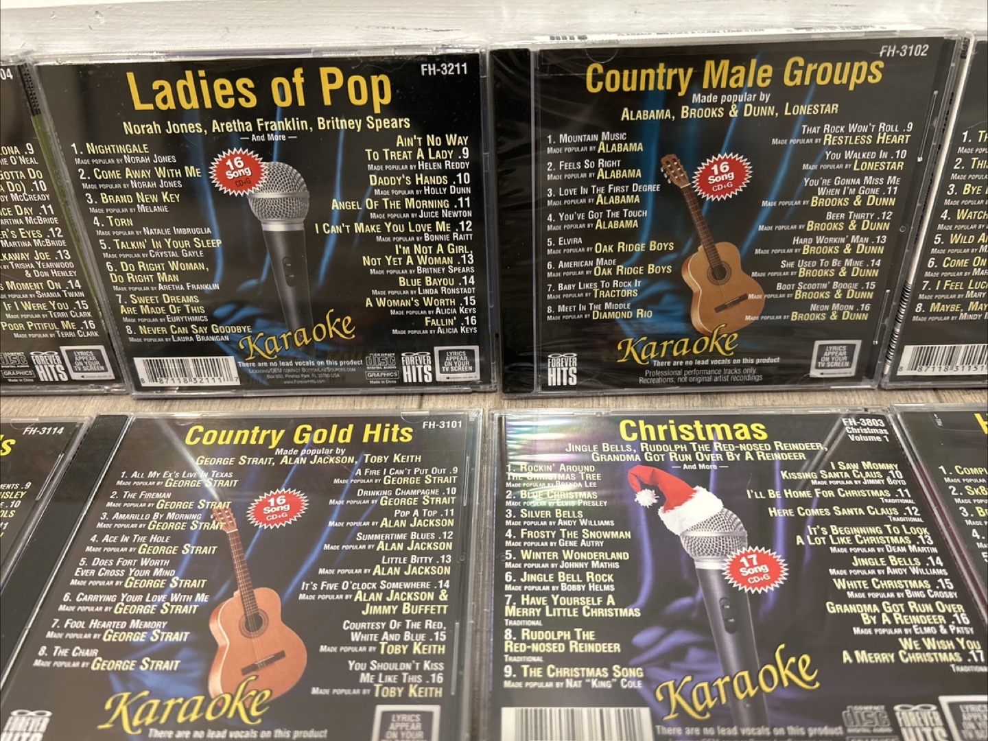 Various Artists Karaoke CD - Ladies of Pop - photo 5