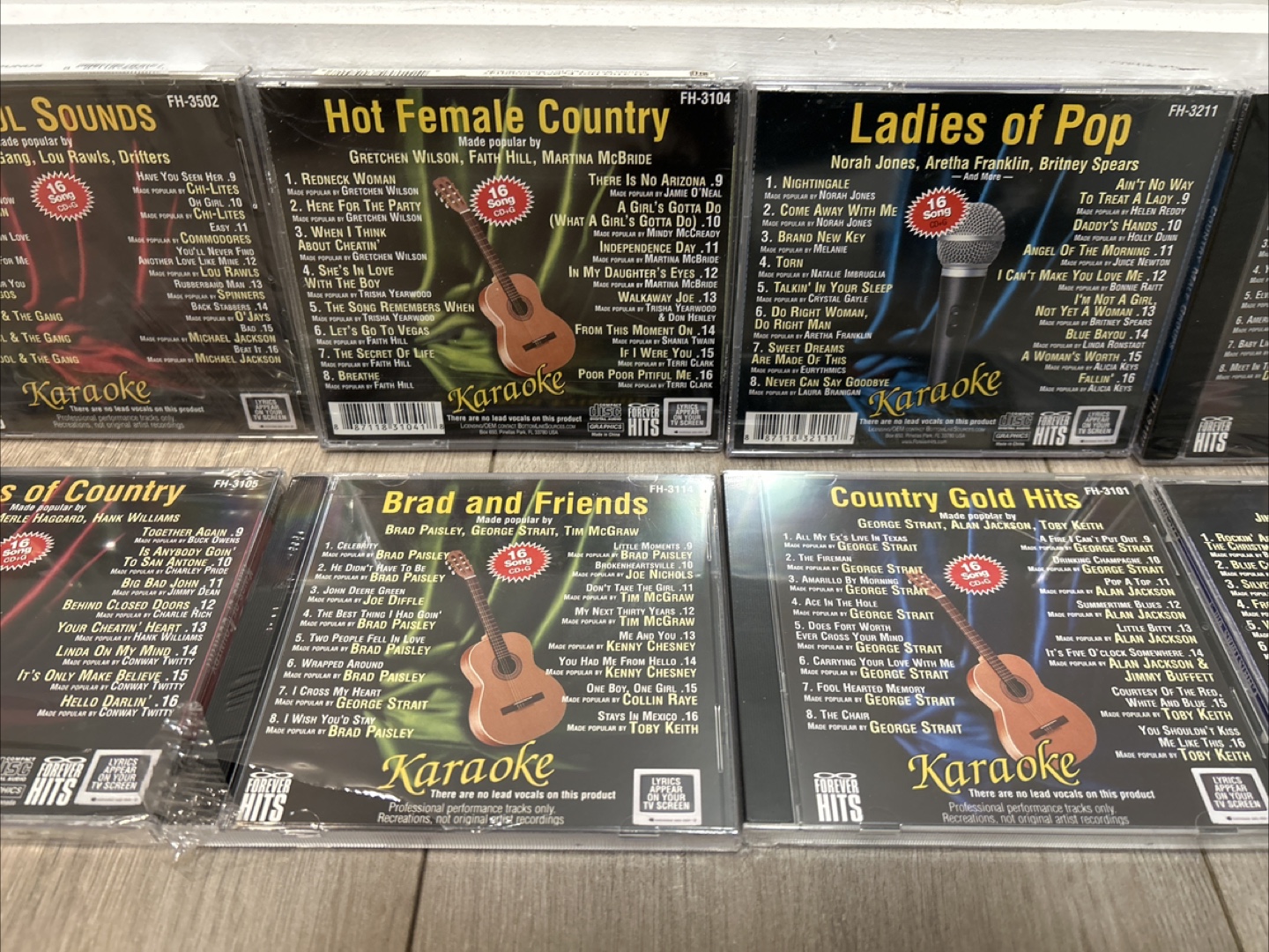 Various Artists Karaoke CD - Ladies of Pop - photo 2