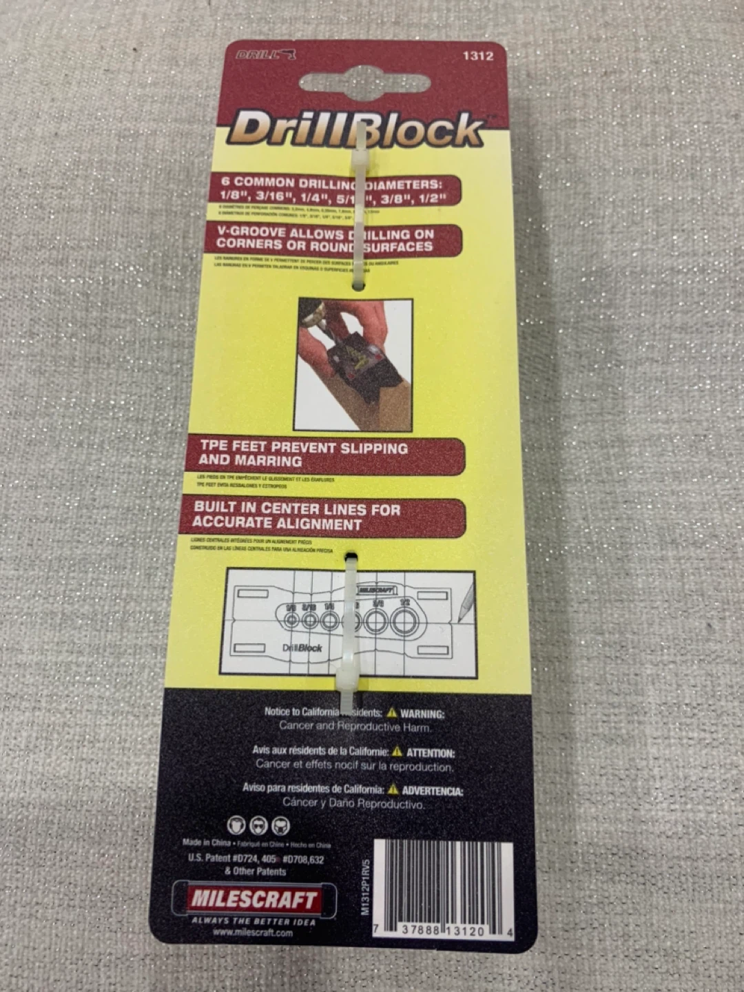 Milescraft DrillBlock 6-Diameter Jig - photo 3