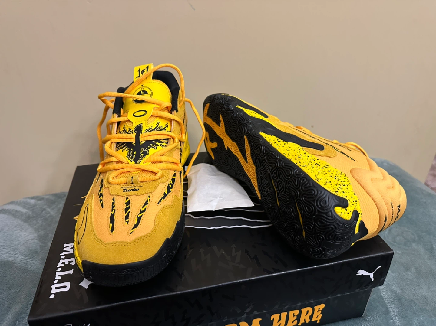 All sizes of Puma x Porsche Lamelo basketball shoes - photo 2