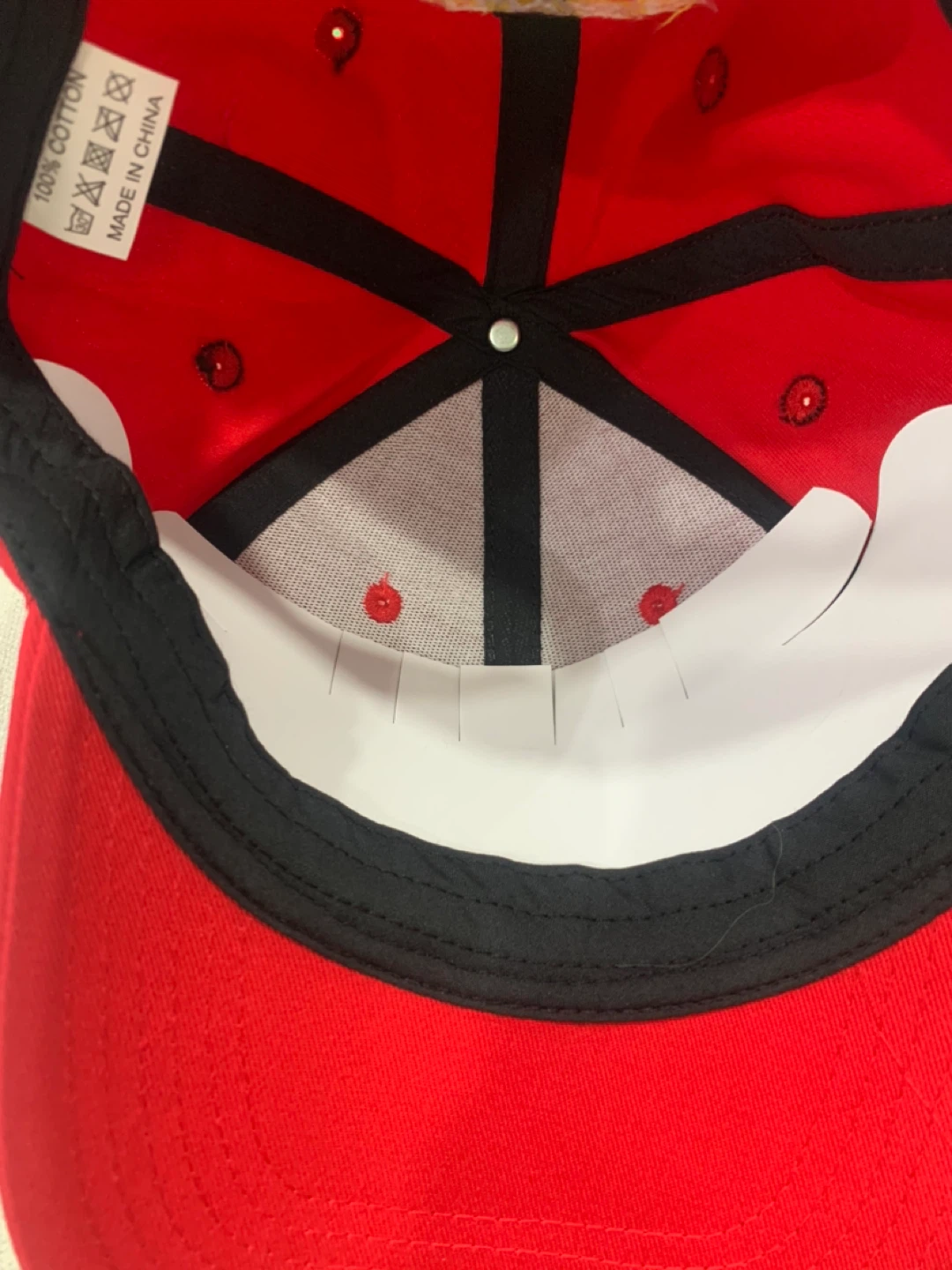 Red '95 Jones Baseball Cap - photo 4