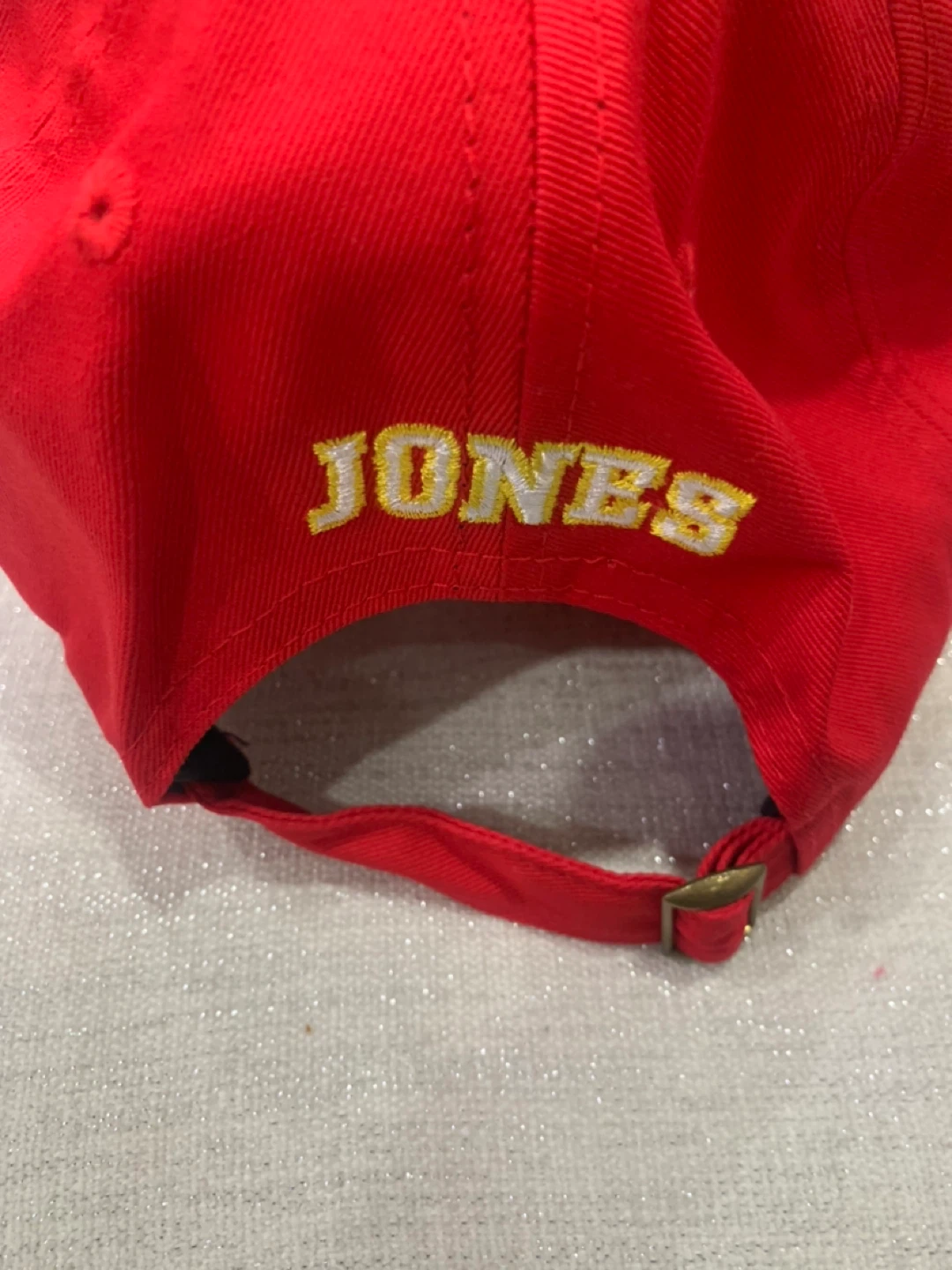 Red '95 Jones Baseball Cap - photo 3