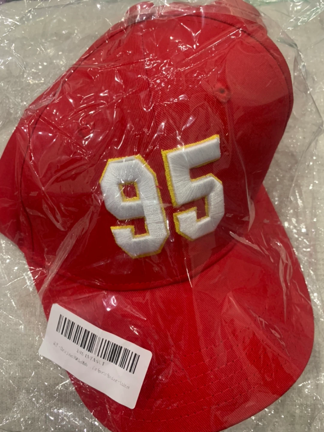 Red '95 Jones Baseball Cap - photo 2