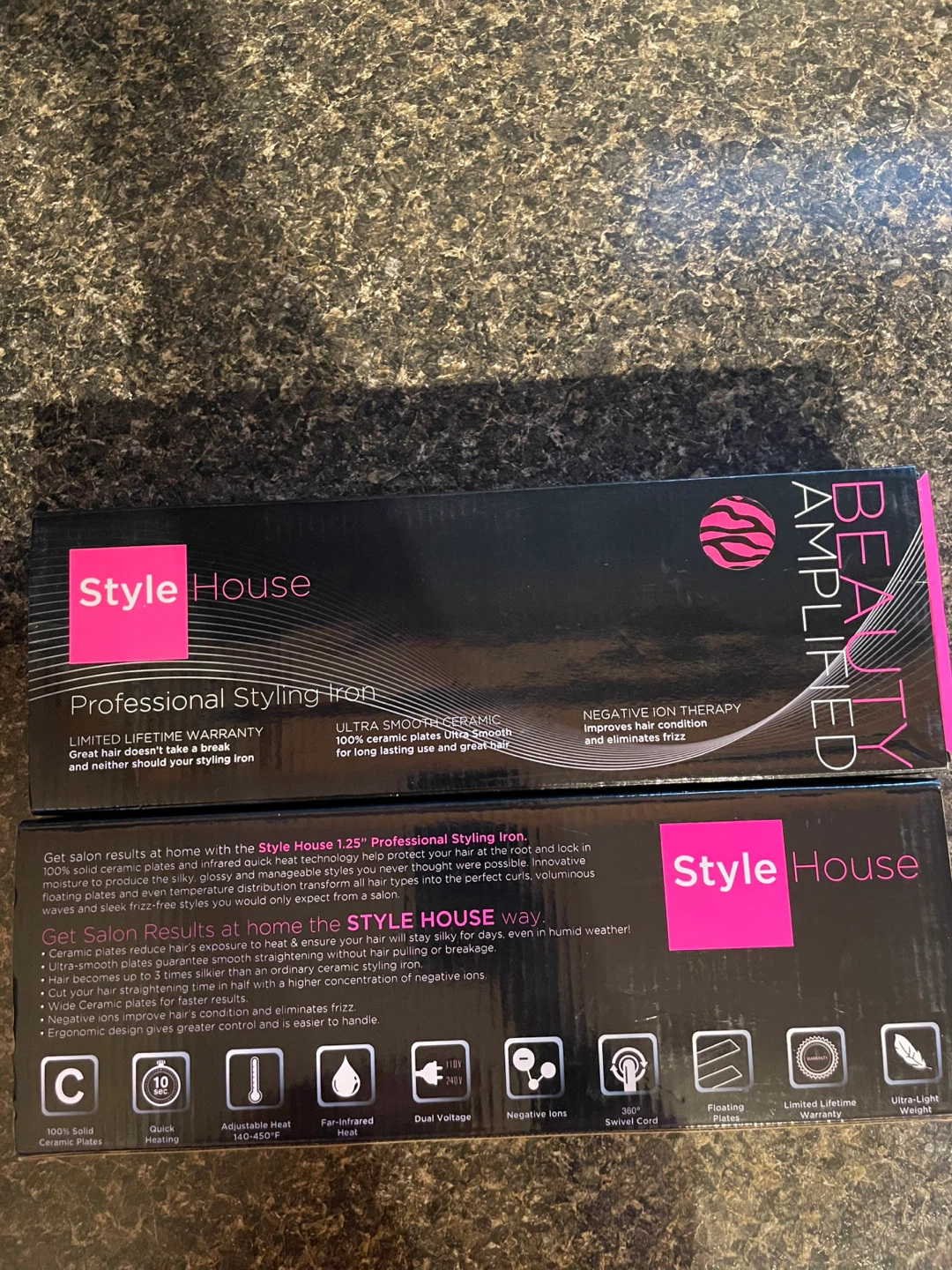 Style House Professional 1.25” Hair Straightener