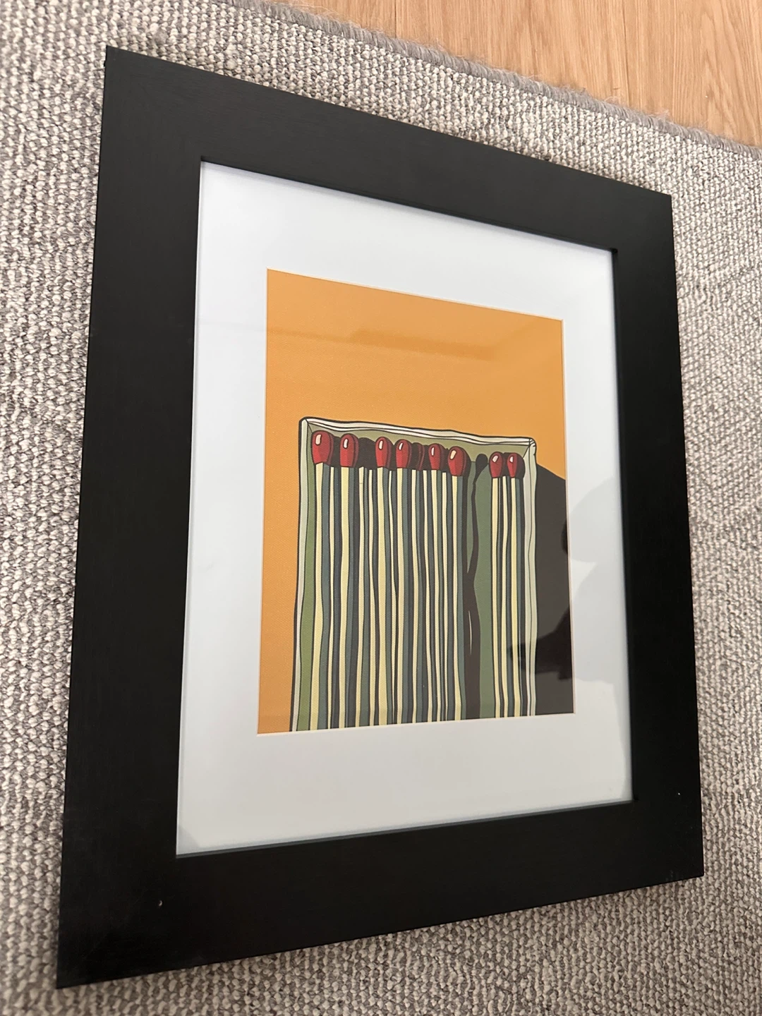 Framed Art Print - Box of Matches - photo 2