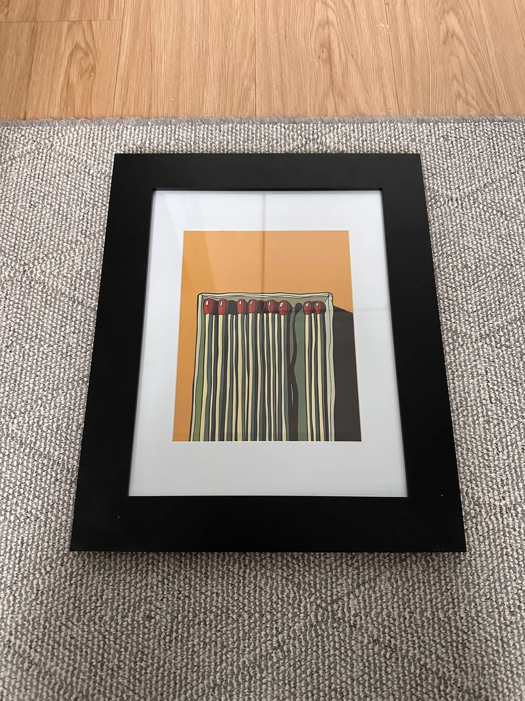 Framed Art Print - Box of Matches