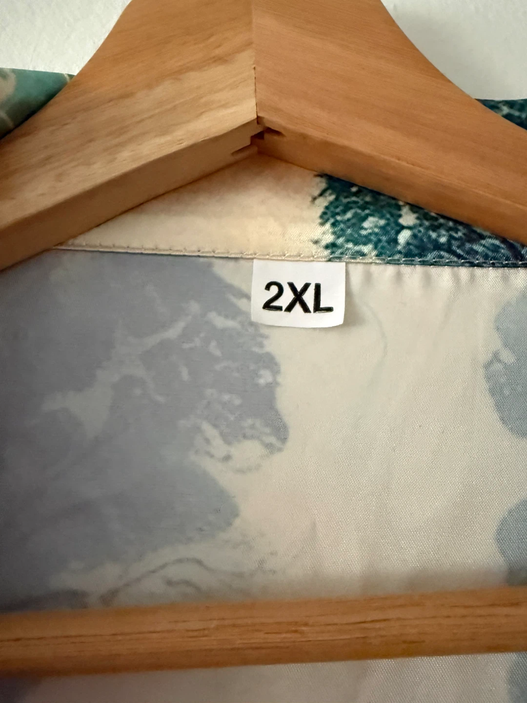 2XL Pajama Set - Blue & Green Landscape Print - photo 4