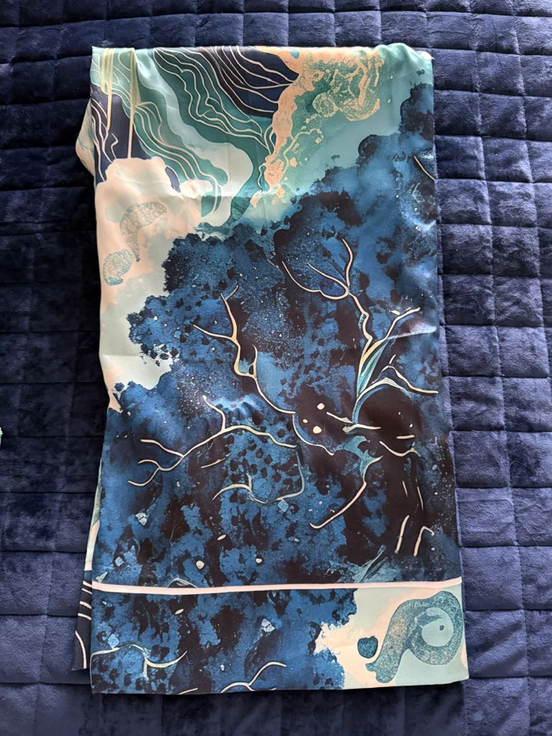 2XL Pajama Set - Blue & Green Landscape Print - photo 5