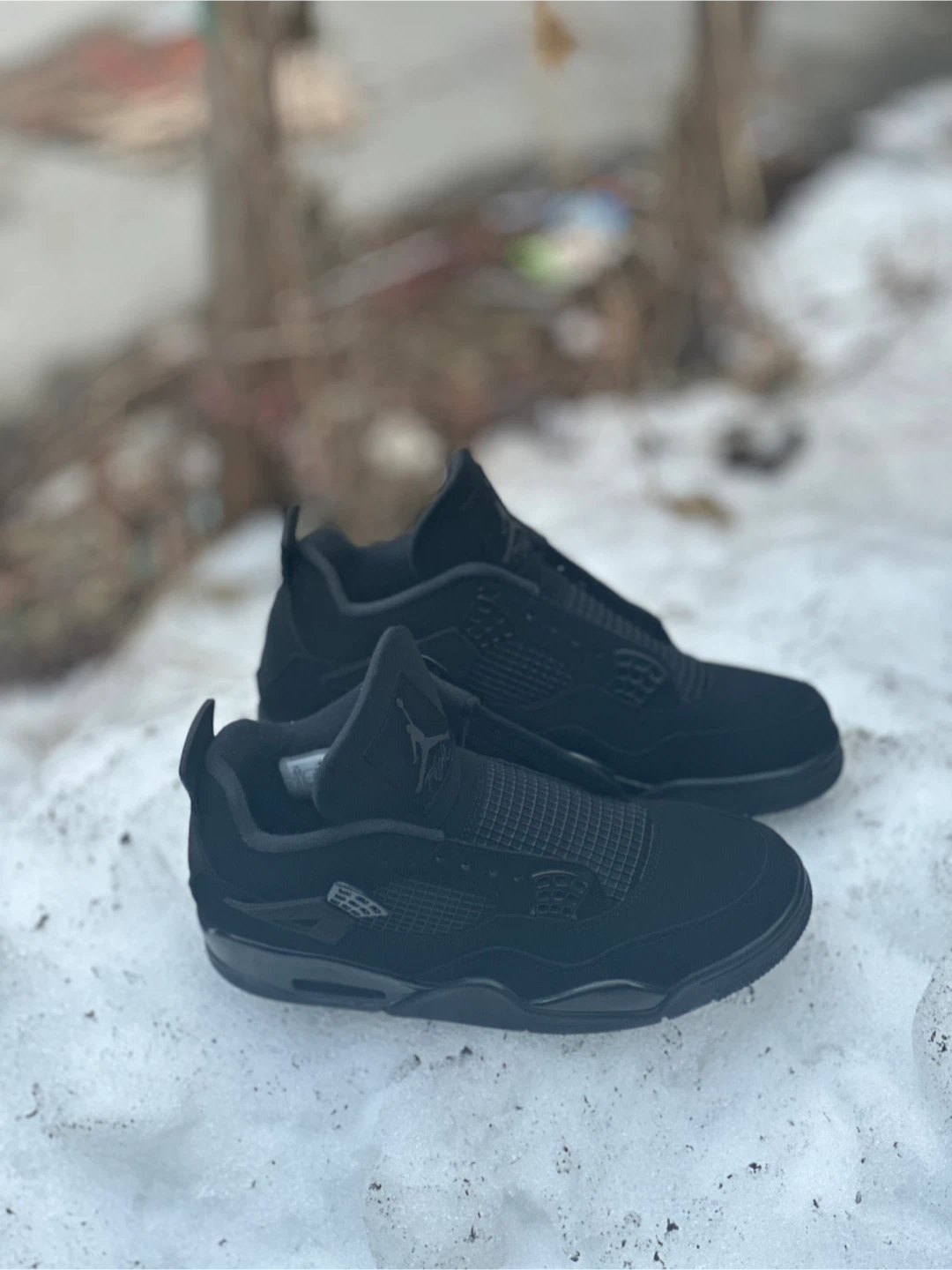 Air Jordan 4 "Black Cat" Sneakers - photo 5