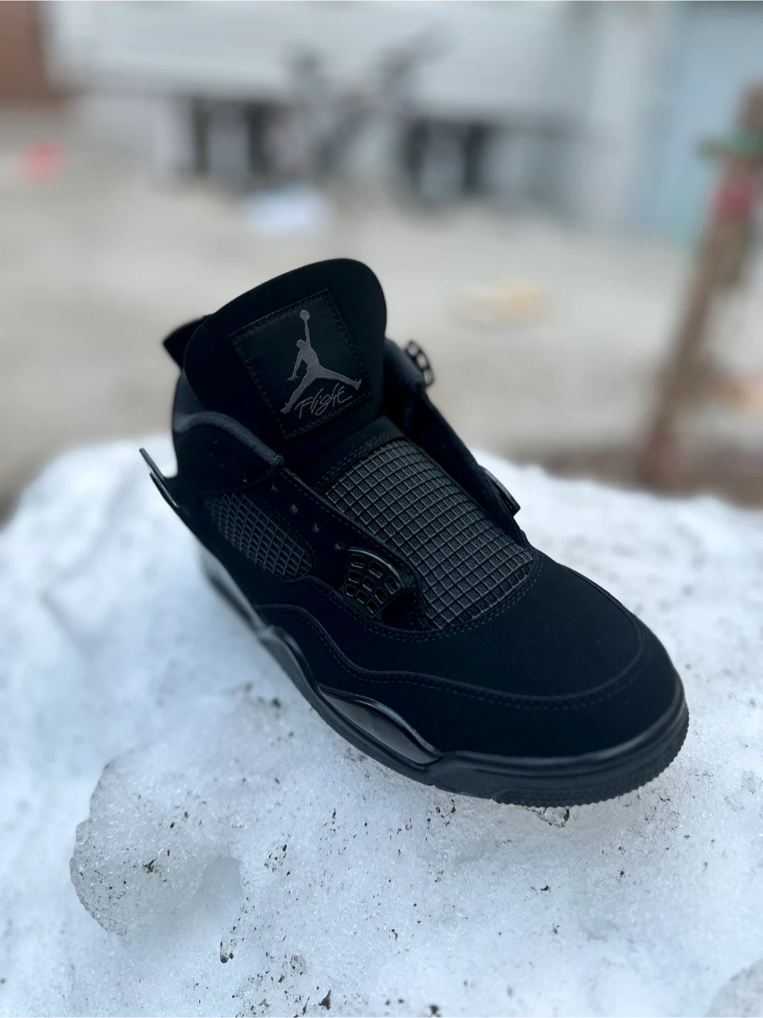 Air Jordan 4 "Black Cat" Sneakers - photo 4