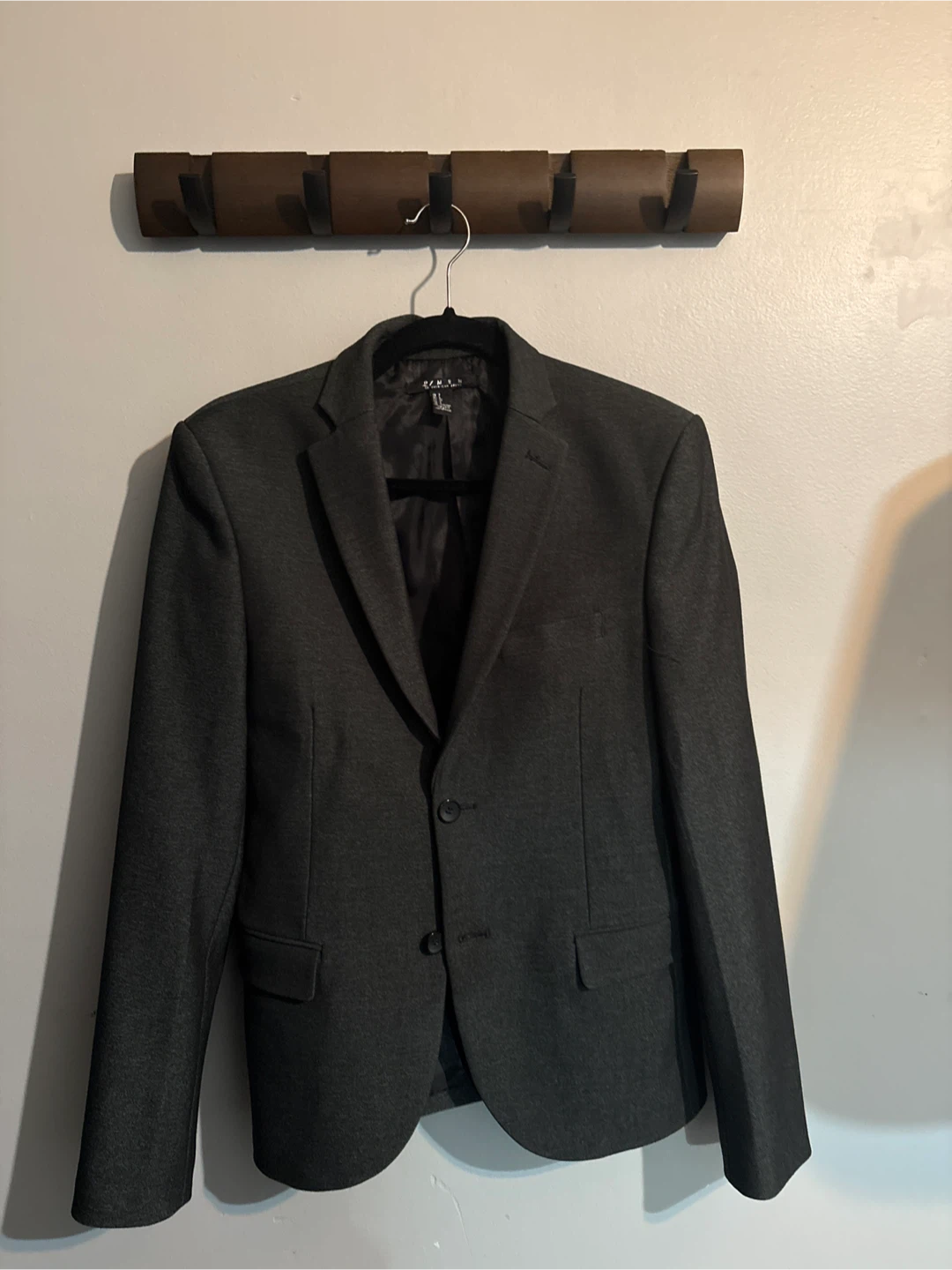Men's Dark Grey Blazer