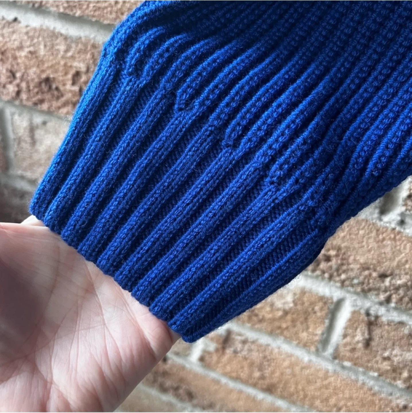 The Kooples Blue Wool Zip-Up Cardigan - photo 4