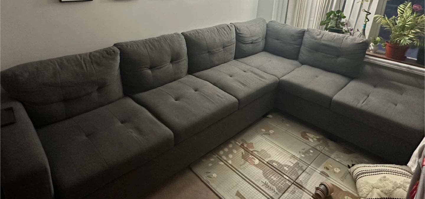 Grey Sectional Sofa