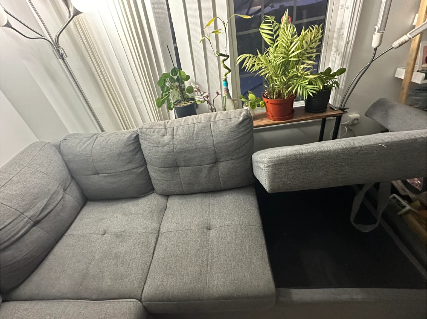 Grey Sectional Sofa - photo 5