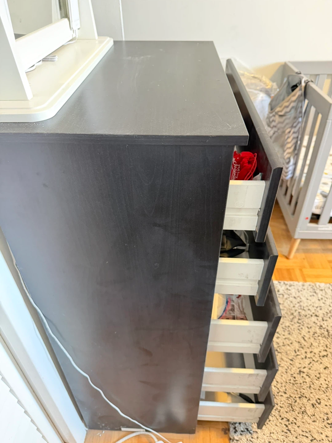 Dark Wood IKEA Chest/ Dresser - photo 2