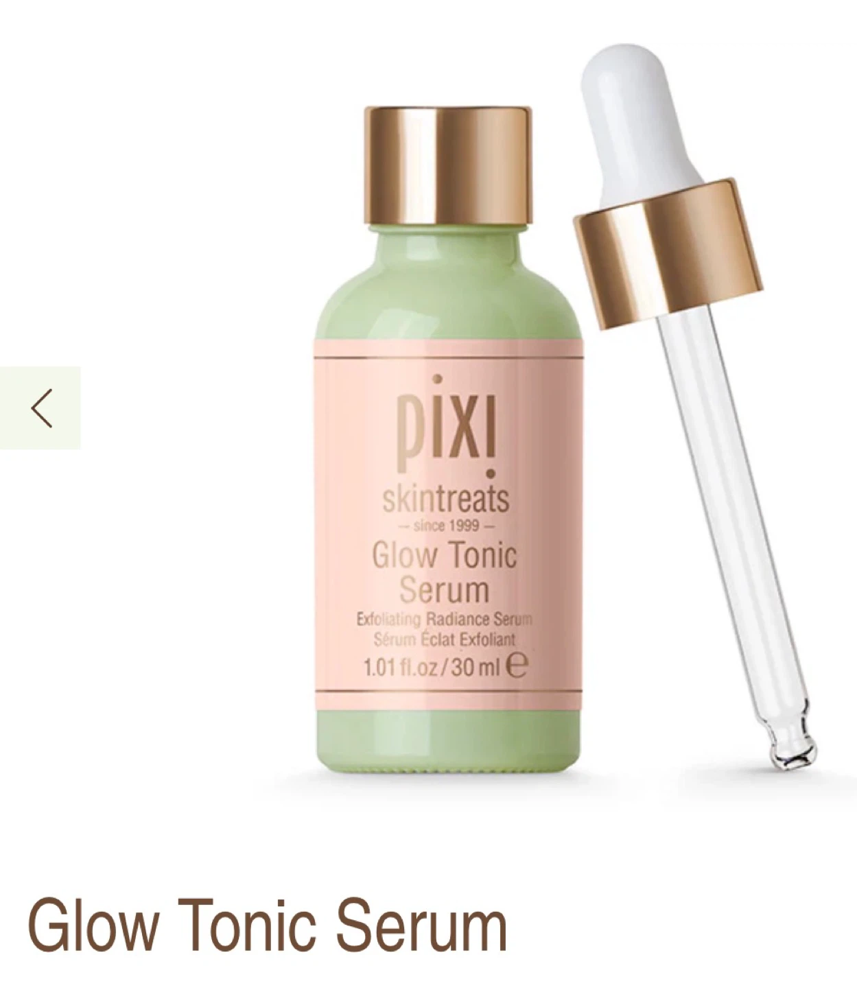 Pixi Glow Tonic Serum 1.01 fl oz / 30 ml - photo 3