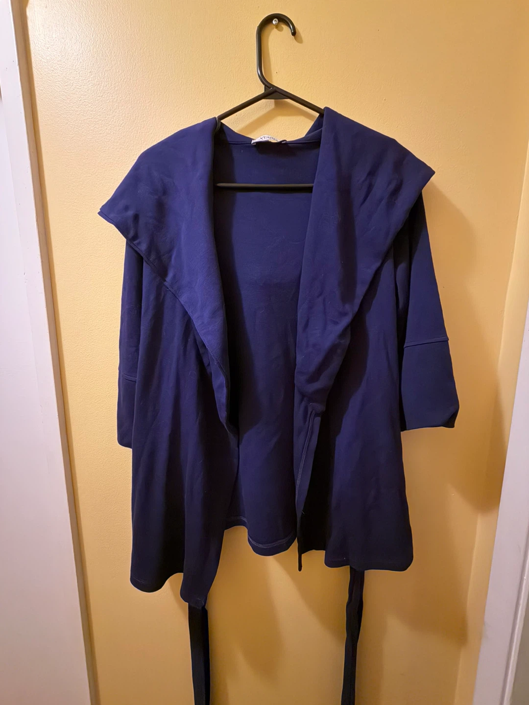 Xtaren Women's Navy Blue Hooded Cardigan - photo 2