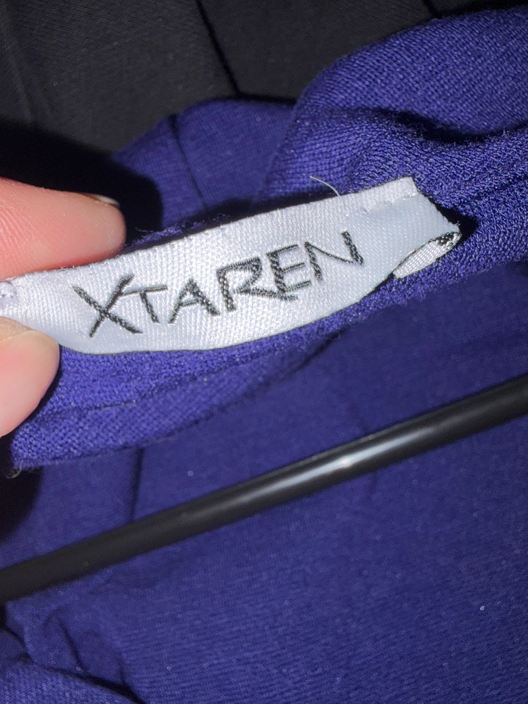 Xtaren Women's Navy Blue Hooded Cardigan - photo 5