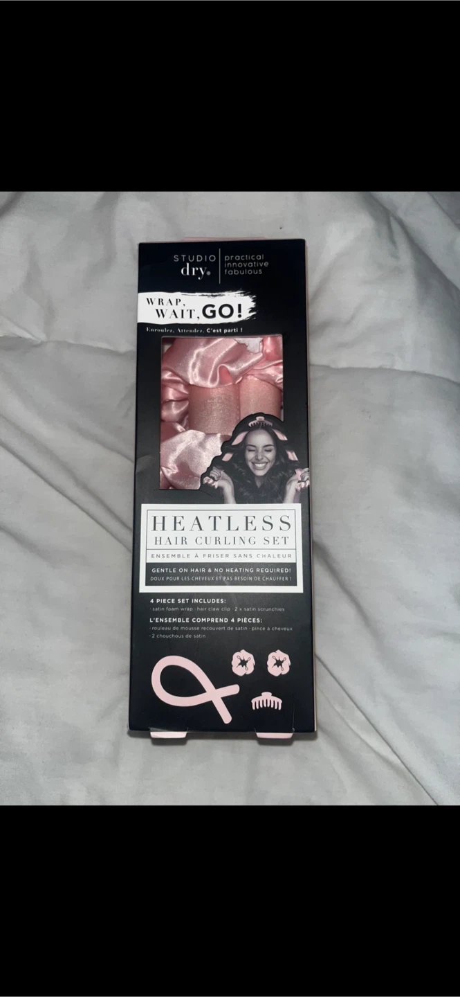 Studio Dry Heatless Hair Curling Set