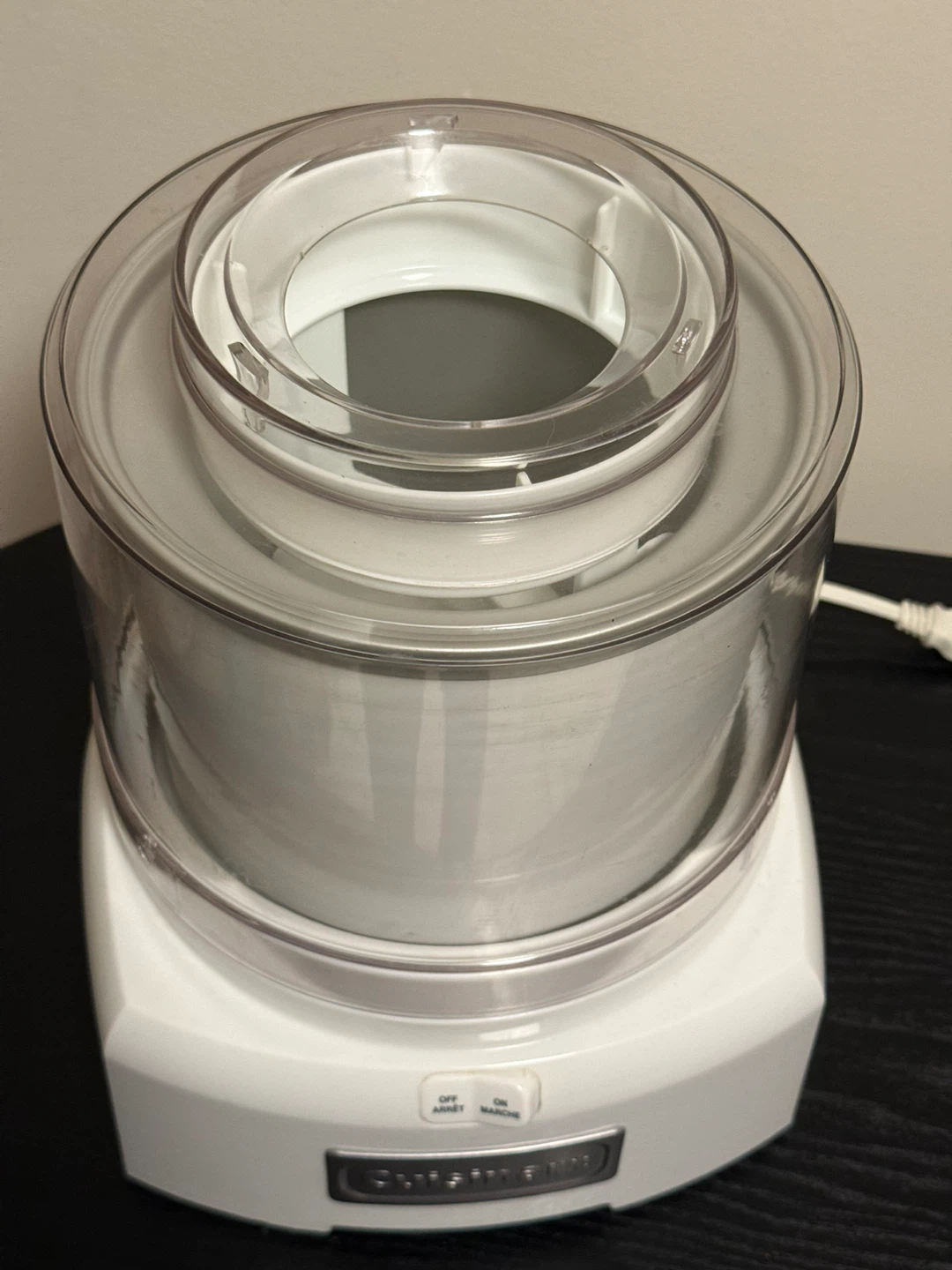 Cuisinart White Ice Cream Maker - photo 3