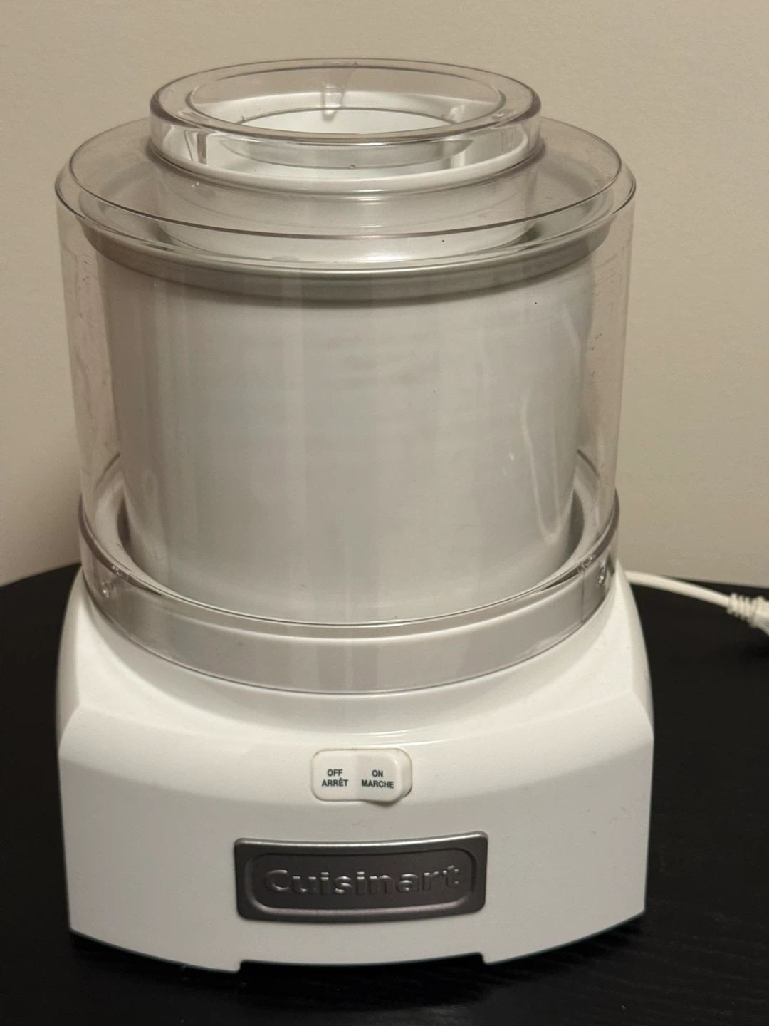 Cuisinart White Ice Cream Maker - photo 2