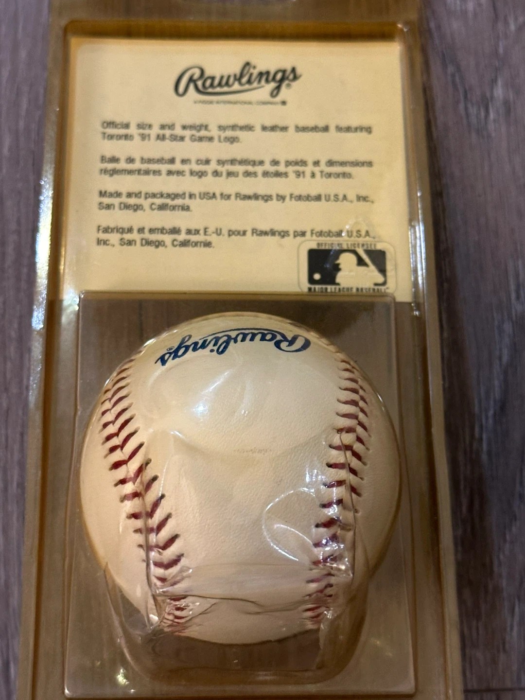 Rawlings Toronto '91 All-Star Game Replica Baseball - photo 2