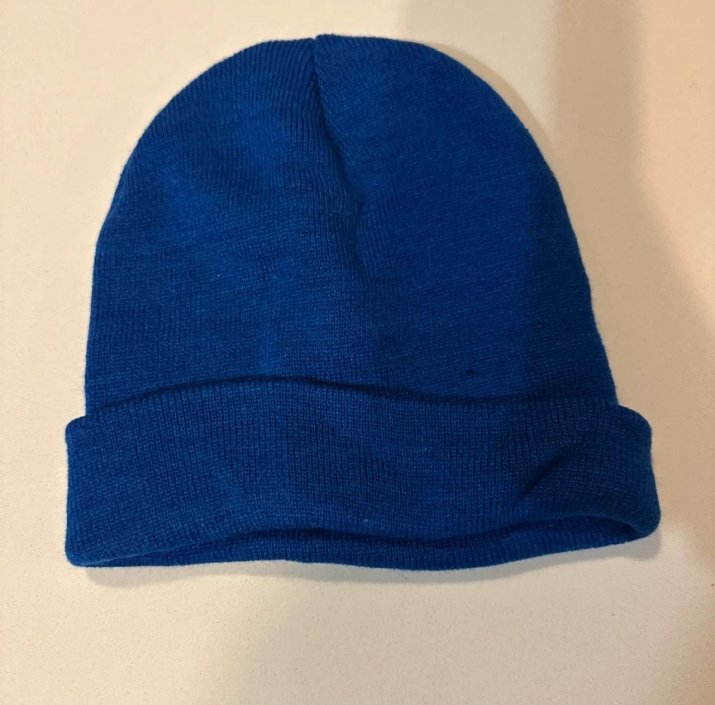 Blue hat