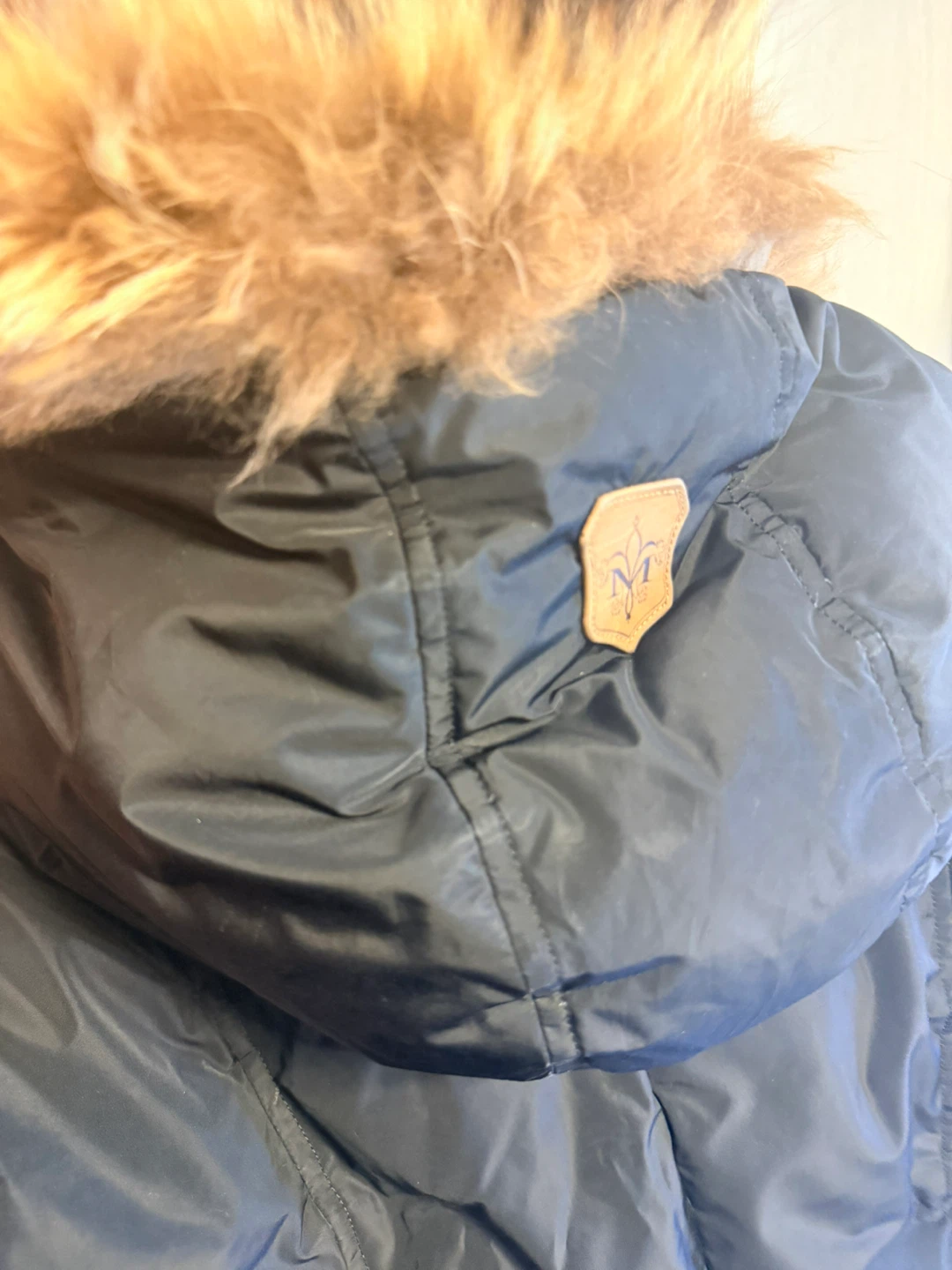 Mackage Black Winter Coat with Fur Hood – Women’s XL - photo 3