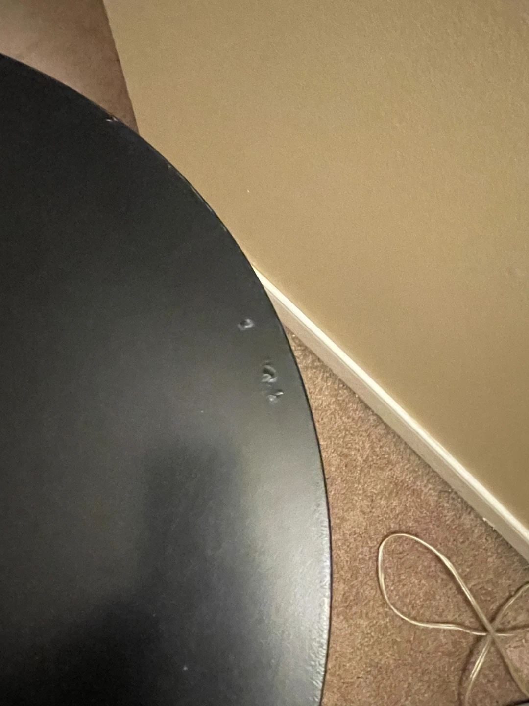 Set of 2 Black Round Side Tables - photo 5