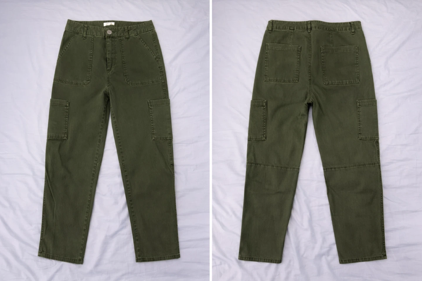 Garage Olive Green Cargo Pants - like new - photo 5