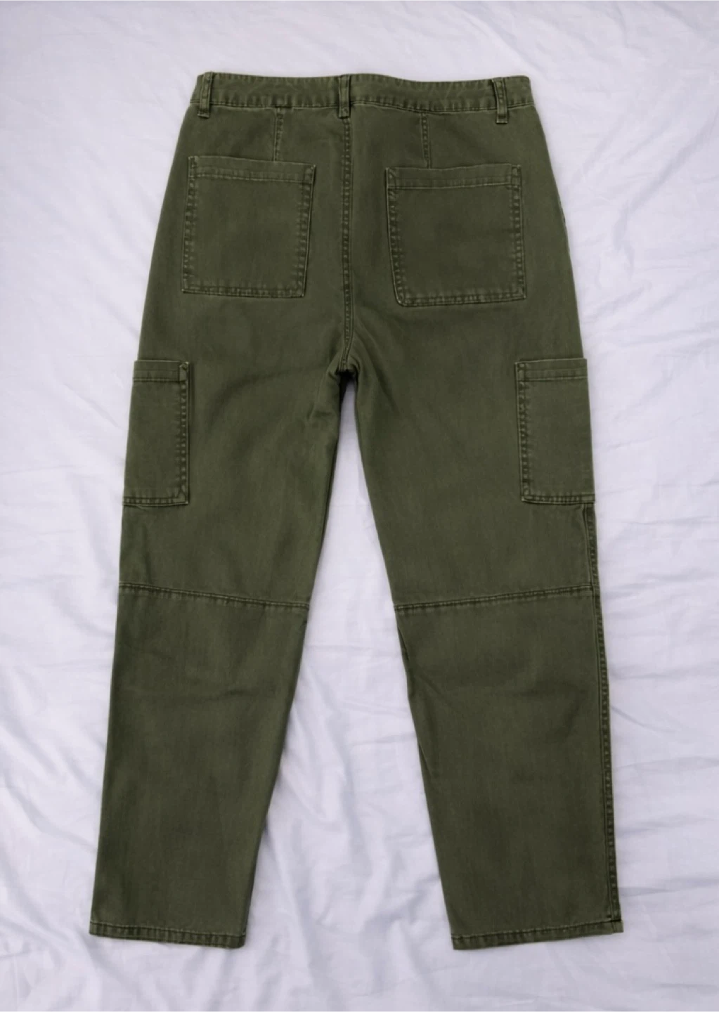 Garage Olive Green Cargo Pants - like new - photo 4