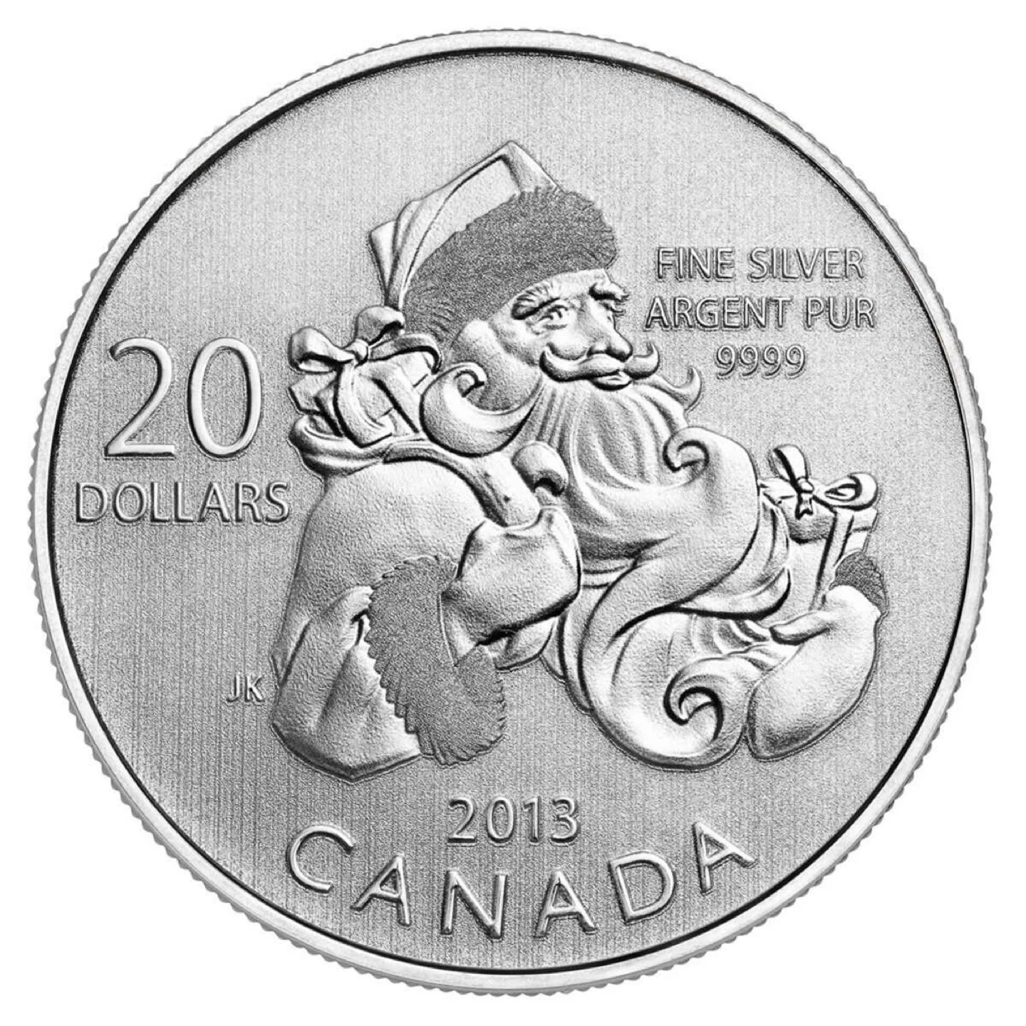 2013 Canada 20 Dollar Fine Silver Coin - photo 2