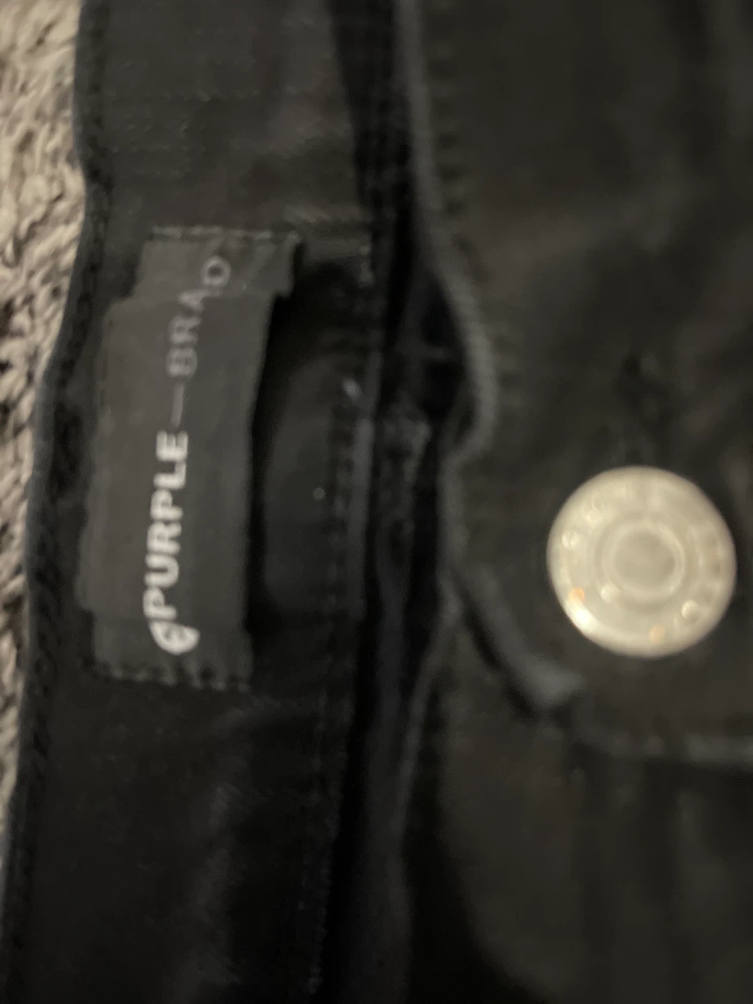 Purple Brand Black Jeans Size 33 - photo 3