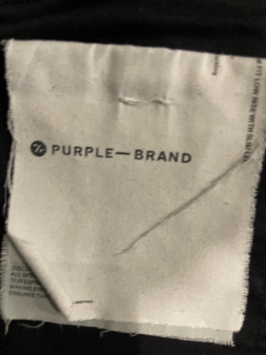 Purple Brand Black Jeans Size 33 - photo 5