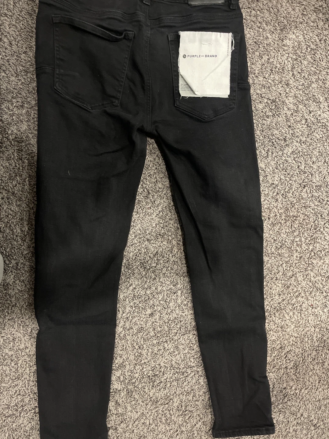 Purple Brand Black Jeans Size 33 - photo 4