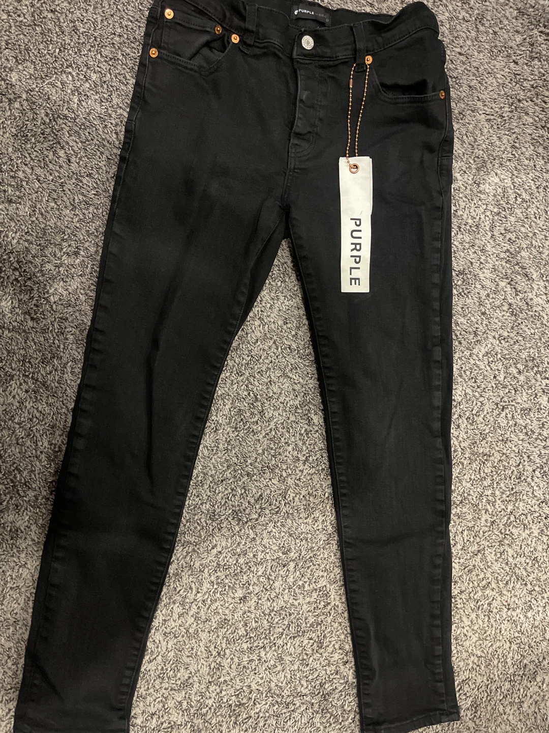 Purple Brand Black Jeans Size 33